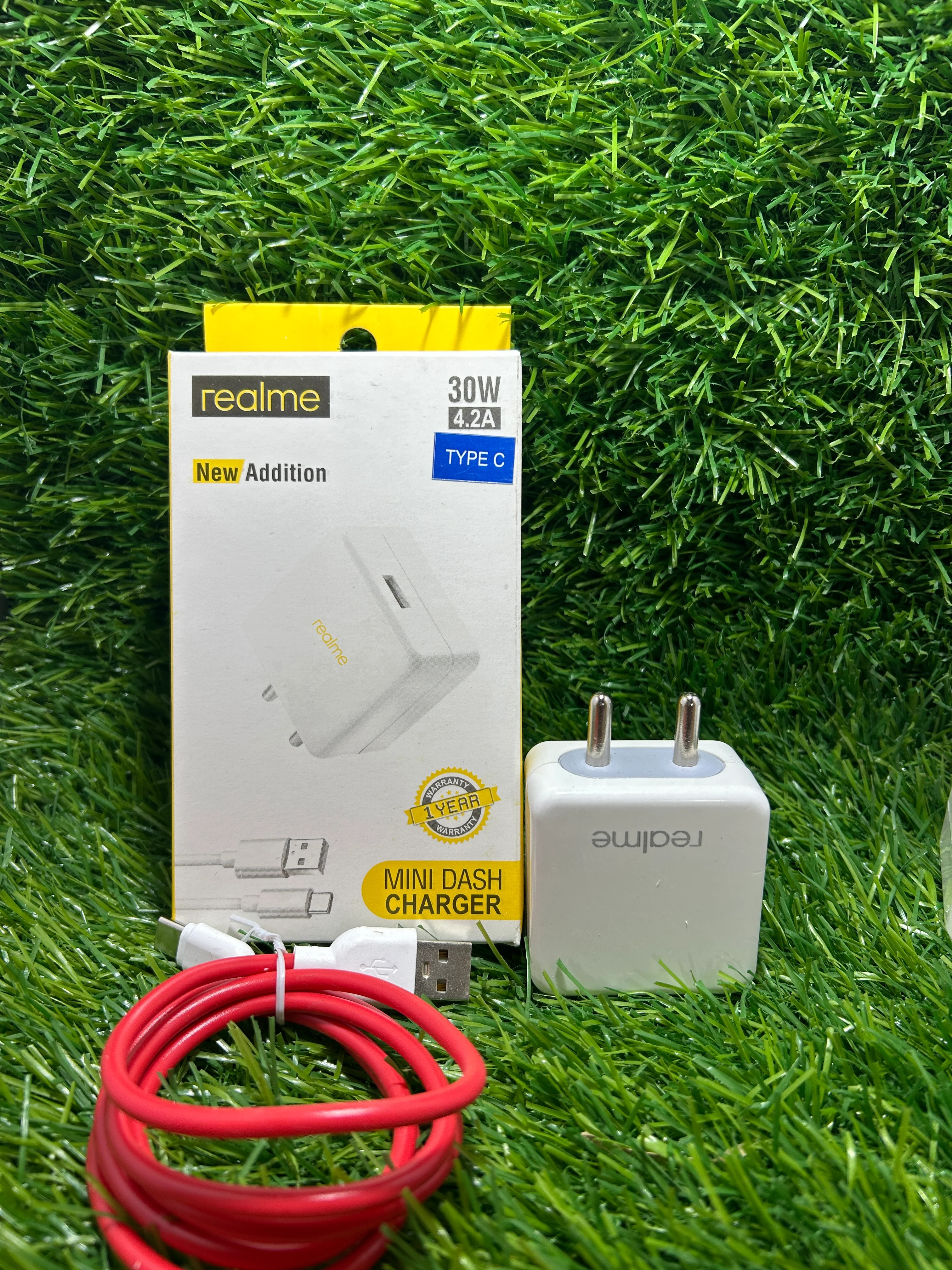 Mini Dash Oppo,Vivo,Mi, One+ 30W/4.2A V8 Charger with Cable