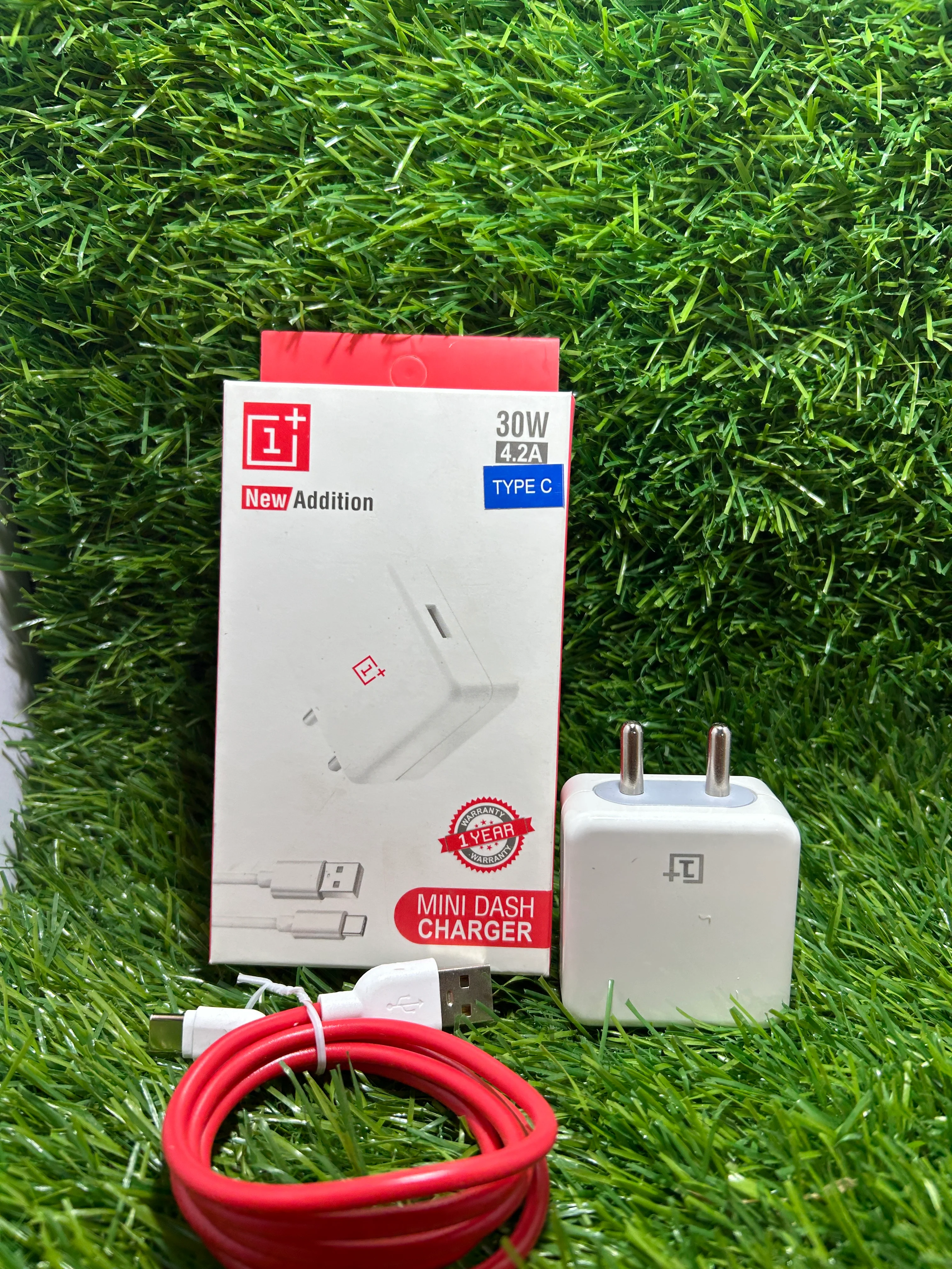 Mini Dash Oppo,Vivo,Mi, One+ 30W/4.2A V8 Charger with Cable - Image 2