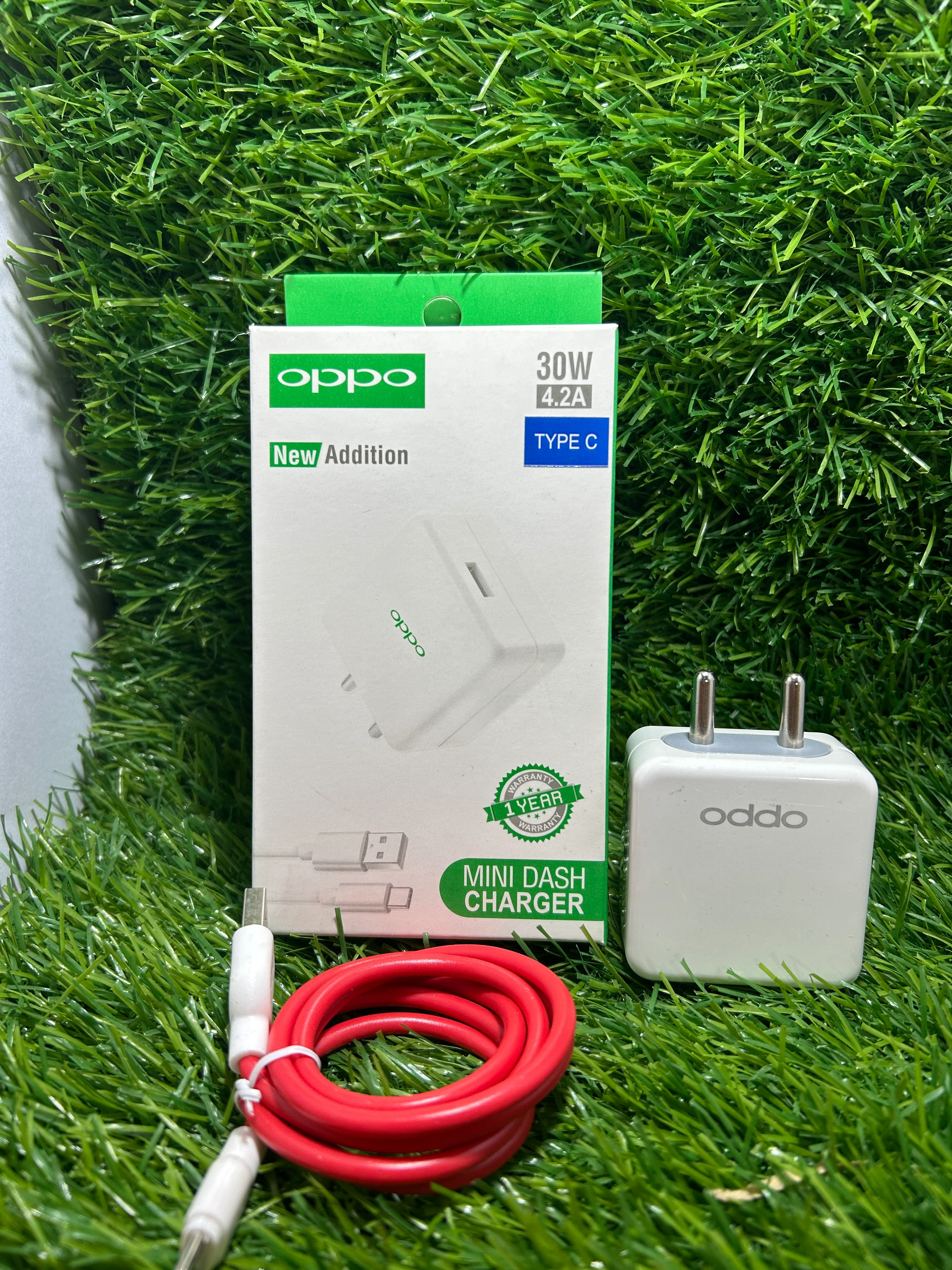 Mini Dash Oppo,Vivo,Mi, One+ 30W/4.2A V8 Charger with Cable - Image 4