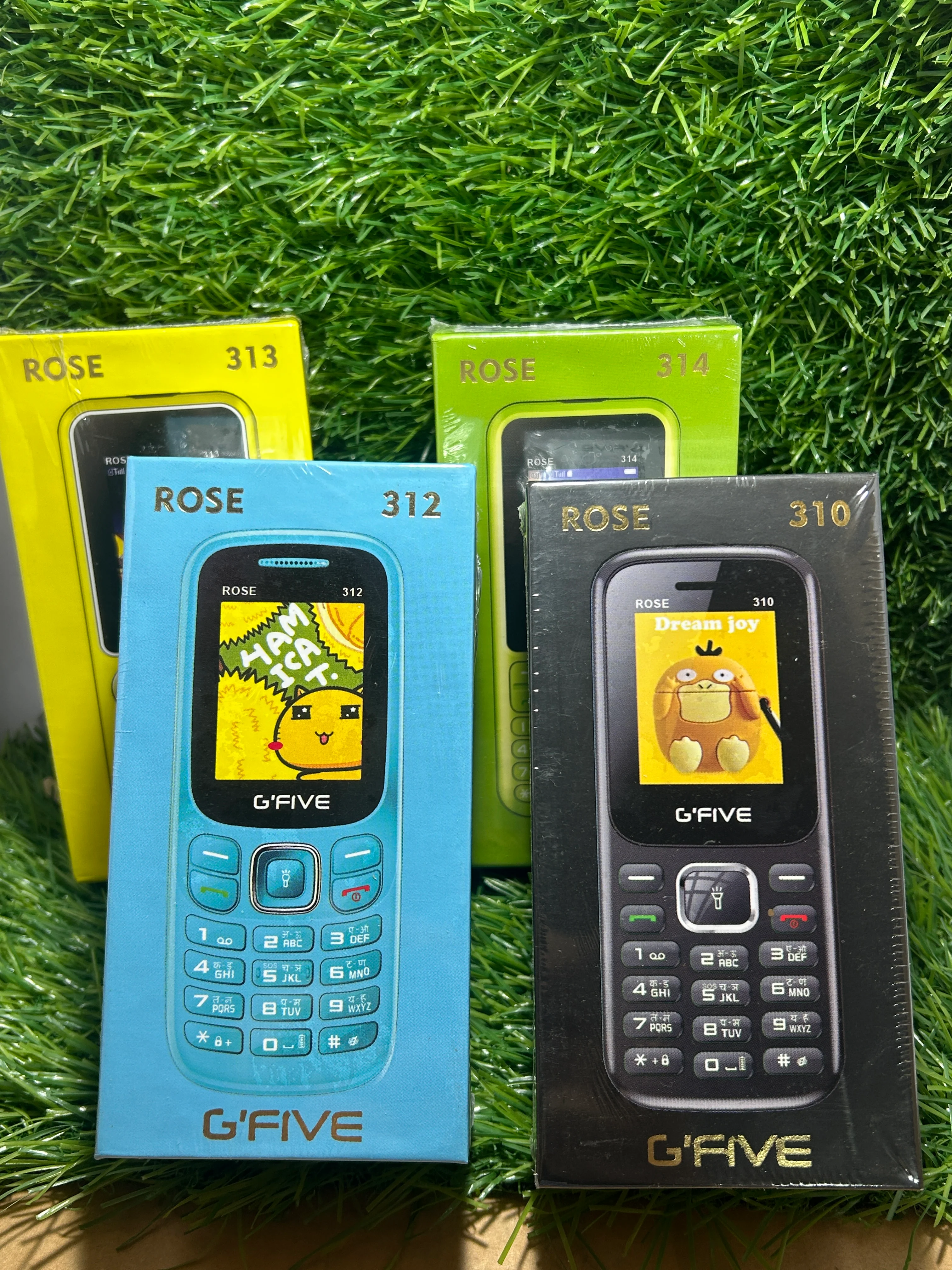 GFIVE Rose 310/312/313/314 Keypad Mobile Phone