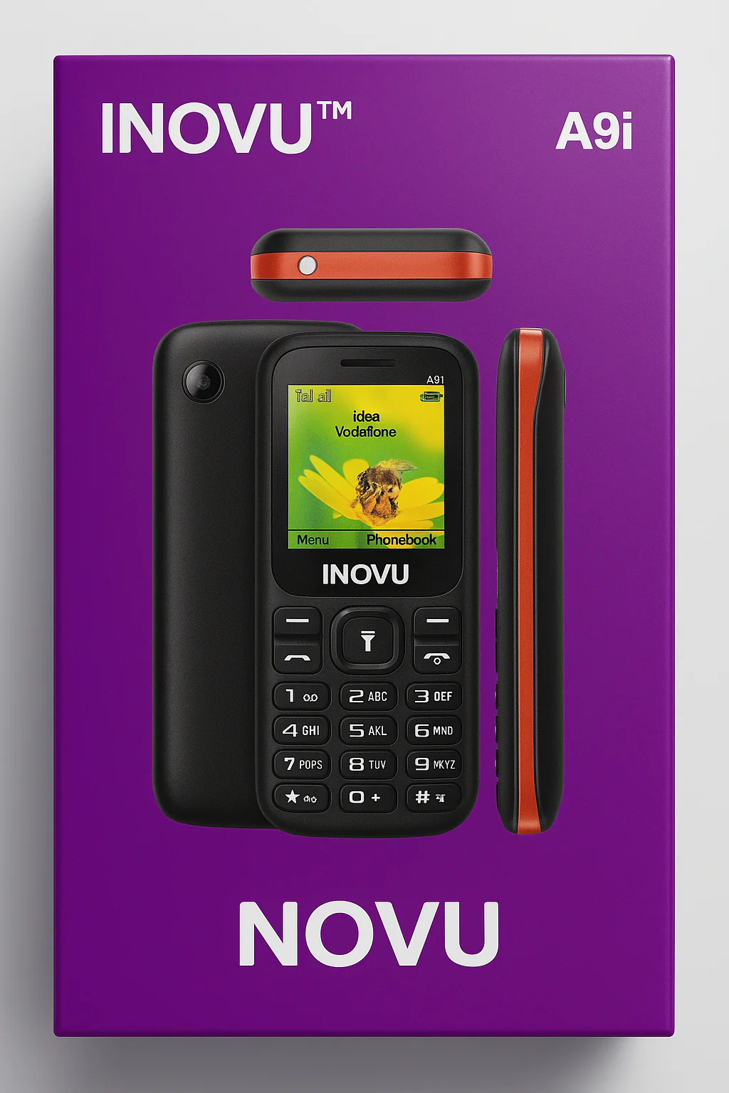 INOVU A9i Keypad Mobile Phone