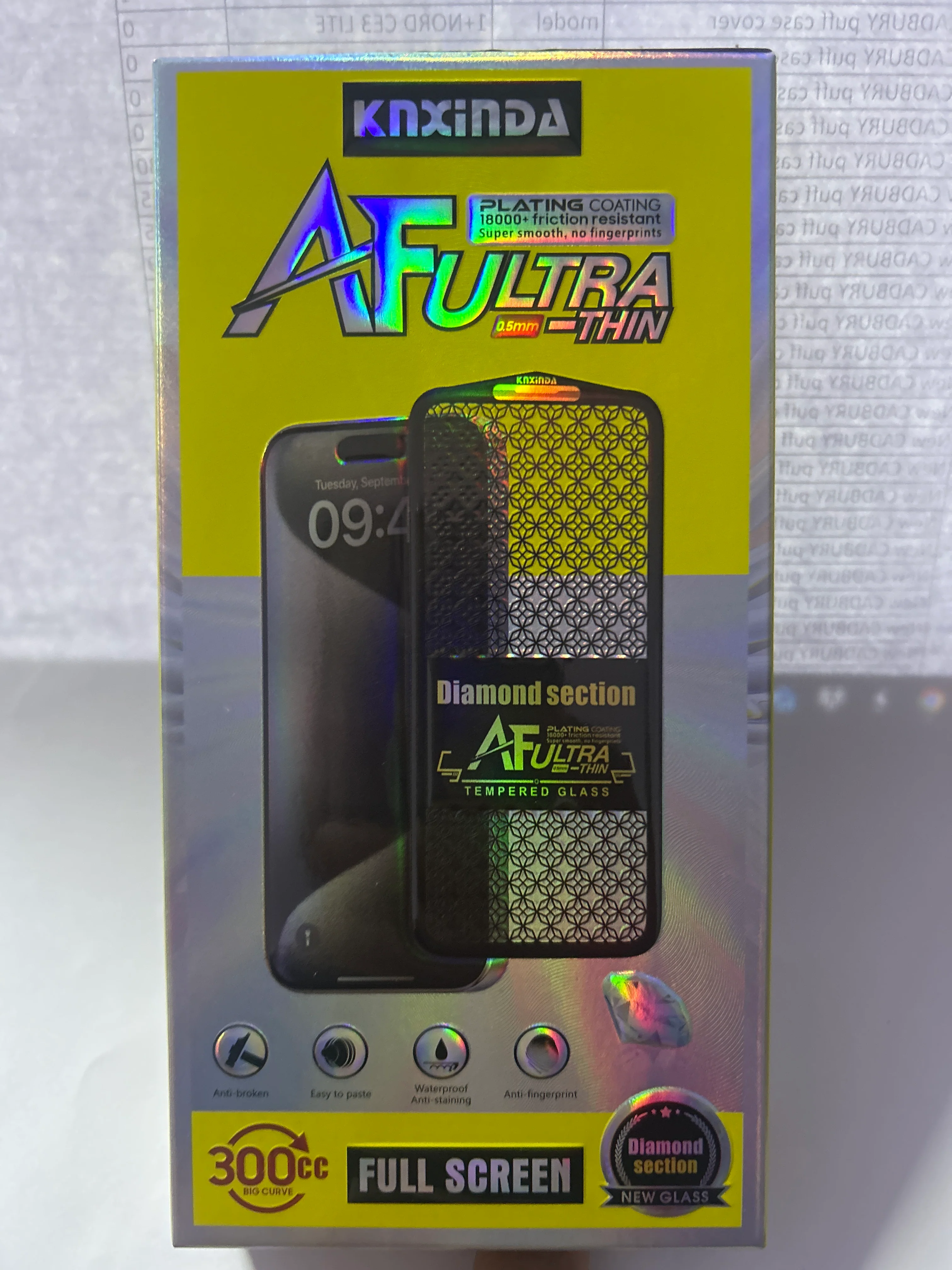 MEIBO/Knxinda Diamond Section FLAIR Glass- i PHONE - Image 3
