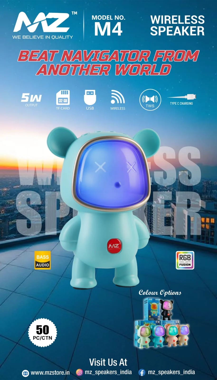 MZ M4 New Speaker