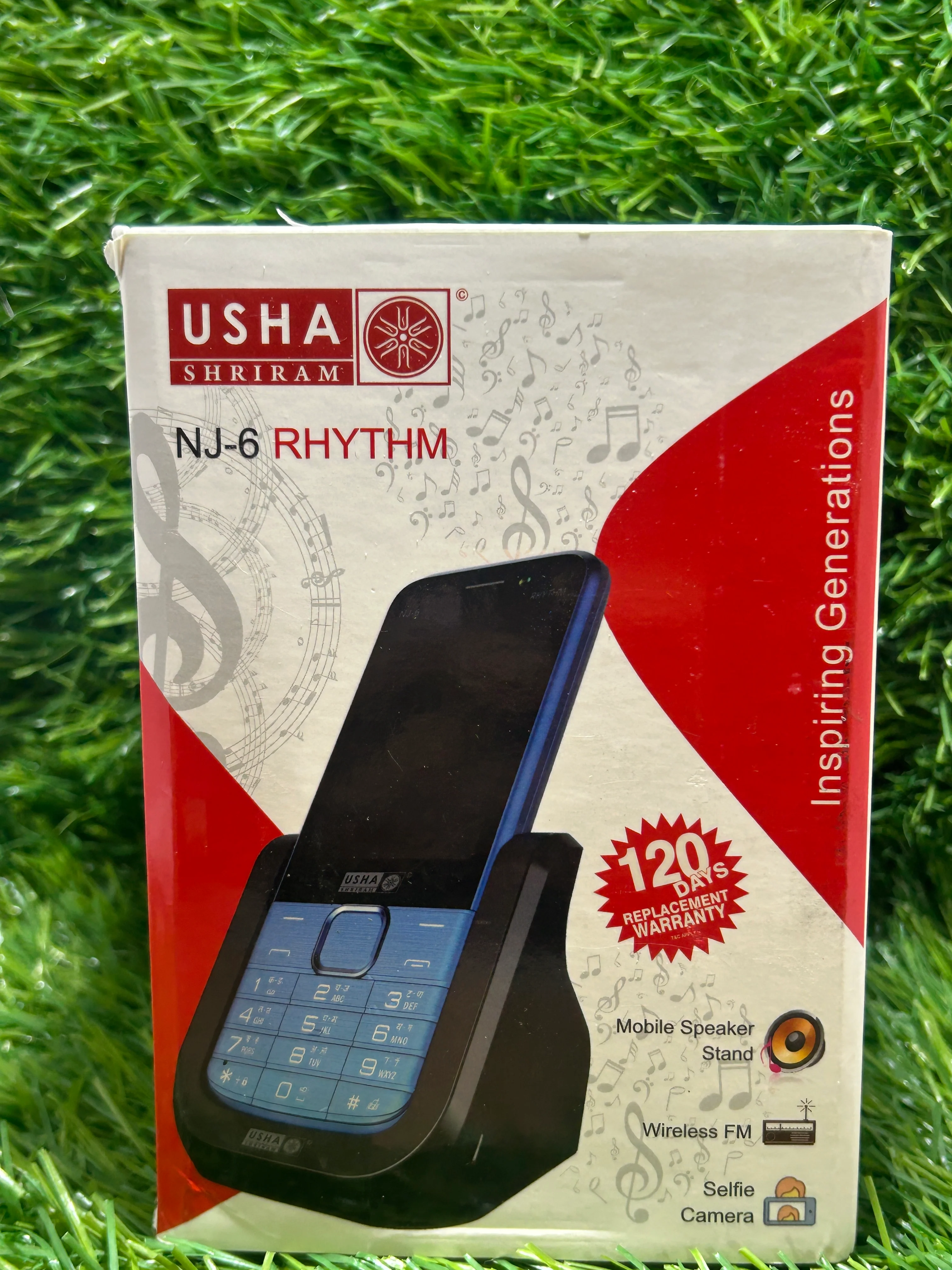 Usha NJ-6 RHYTHM Keypad Mobile Phone